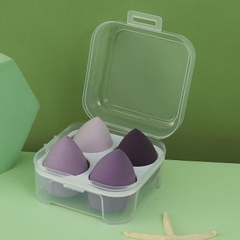 Set 4 bông mút tán nền AMORA