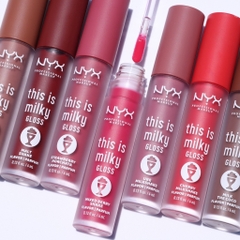Son bóng dưỡng môi có màu NYX This is Milky Gloss Milkshake