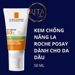 Kem Chống Nắng Cho Da Dầu La Roche-Posay Anti-Brillance/ Anti-Shine Anthelios XL Dry Touch Gel Cream 50ml