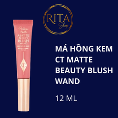 Má Hồng Kem Charlotte Tilbury Matte Beauty Blush Wand 12ml