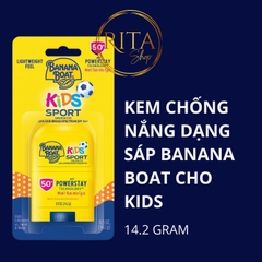 KCN dạng thỏi Banana Boat Sport Spf 50 dành cho trẻ em