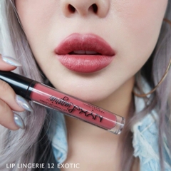 Son kem lì matte NYX Lingerie liquid lipstick màu Exotic & Seduction