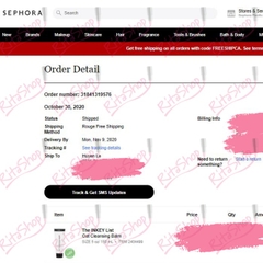 SRM tẩy trang dưỡng ẩm The Inkey List Yến Mạch Oat Cleansing Balm