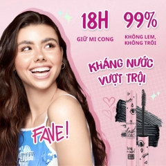 Mascara Essence Lash Goals Volume Curl Waterproof chuốt mi làm dài mi không gây bết dính 7,5ml