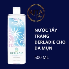 Nước tẩy trang Derladie Cleansing Water Witch Hazel dành cho da mụn 500ml
