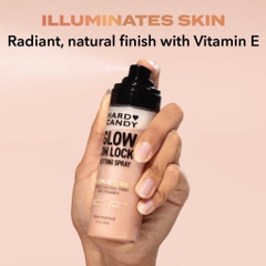 Xịt khoá Make up Hard Candy Glow On Lock
