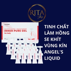 Set Tinh Chất Làm Hồng Se Khít Vùng Kín Angel Liquid Glutathione Plus Niacinamide Inner Pure Gel
