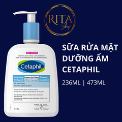 [Nội Địa Canada] Sữa Rửa Mặt Dưỡng Ẩm Cetaphil Hydrating Cream-to-Foam Cleanser