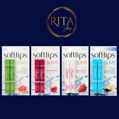 Cặp son dưỡng môi không màu trong suốt Softlips slim Spf 20