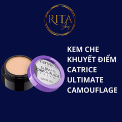 Kem che khuyết điểm Catrice Ultimate Camouflage Cream chất kem lì che phủ cực cao chống nước lâu trôi 3g