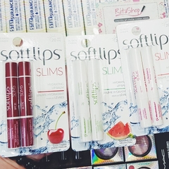 Cặp son dưỡng môi không màu trong suốt Softlips slim Spf 20