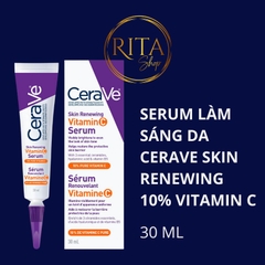 Serum làm sáng da giảm thâm mụn Cerave Skin Renewing 10% Vitamin C