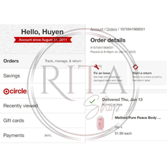 Sữa Tắm Organic Method Body - Pure Peace 100ML