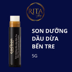 Son dưỡng dầu dừa Bến Tre Cocoon dưỡng ẩm môi 5g