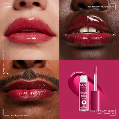 Son bóng dưỡng môi có màu NYX This is Milky Gloss Milkshake