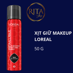 Xịt Giữ Makeup Loreal Infallible 3 Second Setting Mist