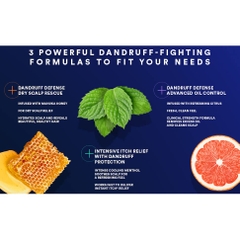 Dầu gội đầu đánh bay gàu nấm da dầu Head and Shoulders Clinical Strength Mỹ -Canada 400ml