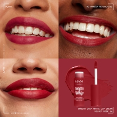 Son kem lì NYX Smooth Whip Matte lip cream
