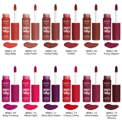 Son kem lì NYX Smooth Whip Matte lip cream