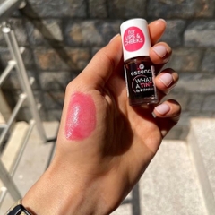 Son Tint Essence What A Tint dành cho môi và má - dupe son Benefit tint
