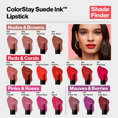 Son lì dạng thỏi Revlon Colorstay Suede Ink - dupe của son Nars Powermatte lipstick