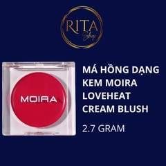 Má hồng dạng kem Moira Loveheat Cream Blush