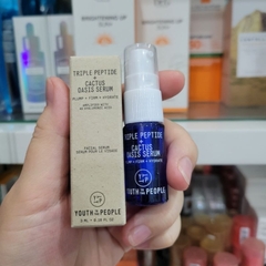 Tinh chất chống lão hóa cho mắt và mặt Youth To The People Triple Peptide Hydrating + Firming Oasis Serum with Hyaluroni