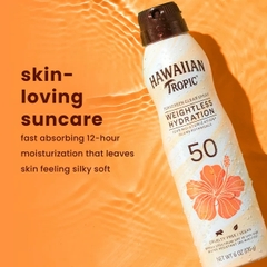 Xịt chống nắng Hawaiian Tropic Silk Hydration Weightless Spf 50