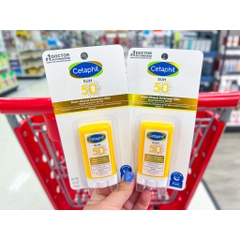 Kem chống nắng vật lý dạng thỏi Cetaphil SUN Sheer Mineral Sunscreen Spf 50 cho da nhạy cảm