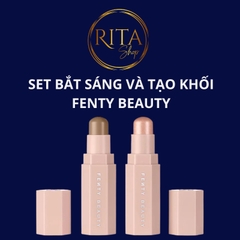 Set bắt sáng và tạo khối dạng thỏi Fenty Beauty Match Stix Duo - Light