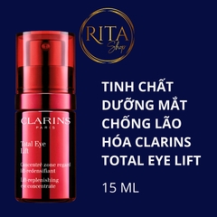 Tinh chất dưỡng da chống lão hóa Clarins Total Eye Lift 15ml
