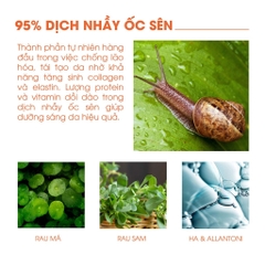Gel Dưỡng Ốc Sên Ngừa Nếp Nhăn, Tái Tạo Da Snail Firming & Moisture Soothing Gel 300ml