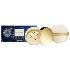 Set Phấn phủ Laura Mercier Laura The Guiding Star Translucent kèm bông phấn bản giới hạn