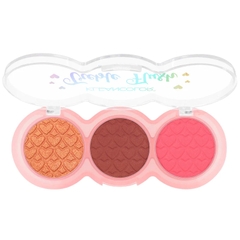 Hộp 3 ô phấn má hồng Kleancolor Treble Flush