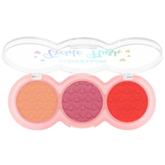 Hộp 3 ô phấn má hồng Kleancolor Treble Flush