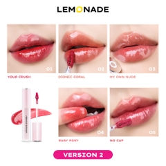 Son tint bóng Lemonade Mirror Mirror Water Tint Ver 2