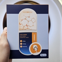 [HỘP 10 MIẾNG] Mặt nạ giấy Foodaholic dưỡng da cấp ẩm chống lão hóa làm sáng da