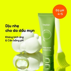 Sữa rửa mặt Beplain Mung Bean pH-Balanced Cleansing Foam 80ml/160ml