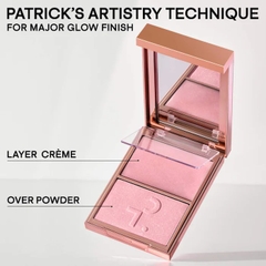Phấn bắt sáng Patrick Ta Major Glow Crème & Powder Light Reflecting Translucent Highlighting Duo