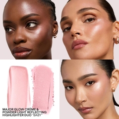 Phấn bắt sáng Patrick Ta Major Glow Crème & Powder Light Reflecting Translucent Highlighting Duo
