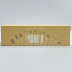 Bộ 12 cọ mắt Beauty Creations Nude X kèm túi đựng