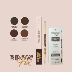 Chì kẻ chân mày siêu mảnh phẩy sợi Italia Deluxe Sculpting Blade