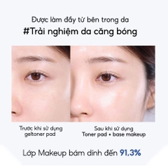 Toner pad Biodance dạng gel cấp ẩm thu nhỏ lỗ chân lông làm dịu da 60 miếng/hộp 140g