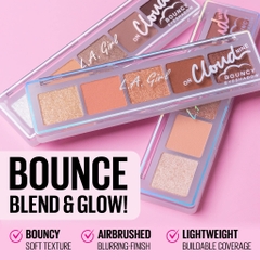 Bảng 5 ô màu mắt LA Girl On Cloud Nine Bouncy Eyeshadow