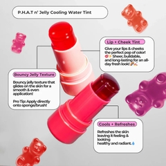Má hồng + son tint Italia Deluxe P.H.A.T N' Jelly Cooling Water Tint 7g