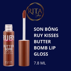 Son bóng Ruby Kisses RK Butter Bomb Lip Gloss nhiều màu