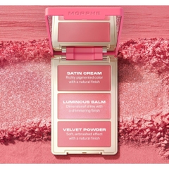 Má hồng Morphe Cheek Thrills Multi-Finish Face Trio