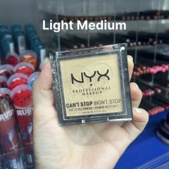 Phấn phủ kiềm dầu NYX Can't Stop Won't Stop Mattifying Powder