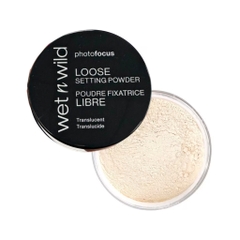 Phấn phủ kiềm dầu làm sáng mờ mịn khuyết điểm trên da Wet n Wild Photo Focus Loose Setting Powder màu Soft Pink 20gr