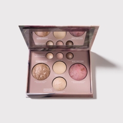 Bảng phấn đa năng tạo khối má hồng phấn phủ màu mắt Laura Geller the Best of the Best Baked Face Palette
